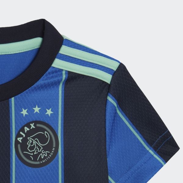 Ajax Amsterdam 21/22 Away Baby Kit Glow Blue Adidas