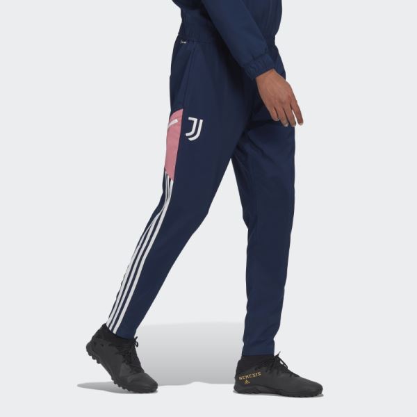 Night Indigo Adidas Juventus Condivo 22 Presentation Tracksuit Bottoms