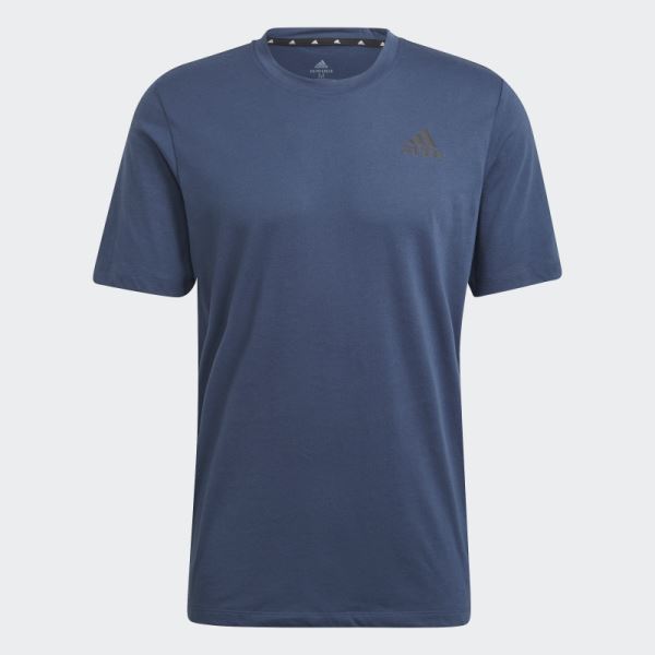 Adidas AEROREADY Designed to Move Sport Tee Navy