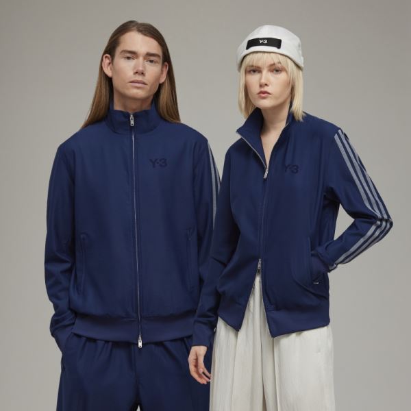 Adidas Y-3 3-Stripes Refined Wool Track Top Stylish