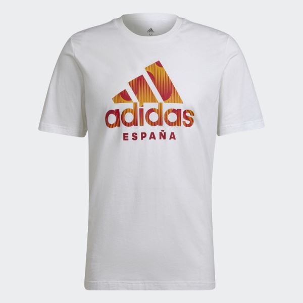 Adidas Spain Graphic Tee White