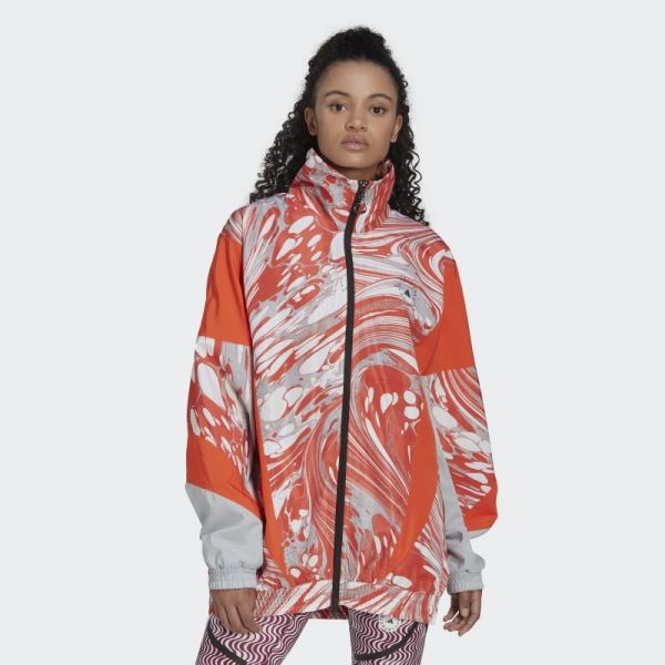 Onix Adidas by Stella McCartney Printed Woven Track Top Fashion