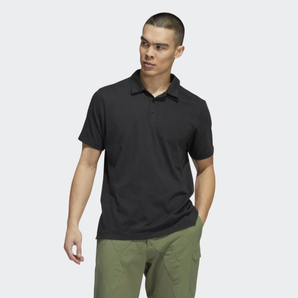 Black Adidas Adicross Polo Shirt