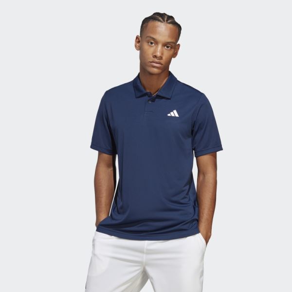 Navy Club Tennis Polo Shirt Adidas