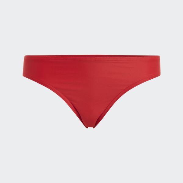 Fuchsia Big Bars Logo Bikini Adidas