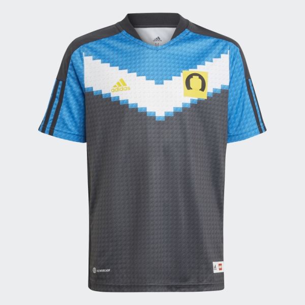 Adidas Tiro x LEGO Away Jersey Fashion Carbon