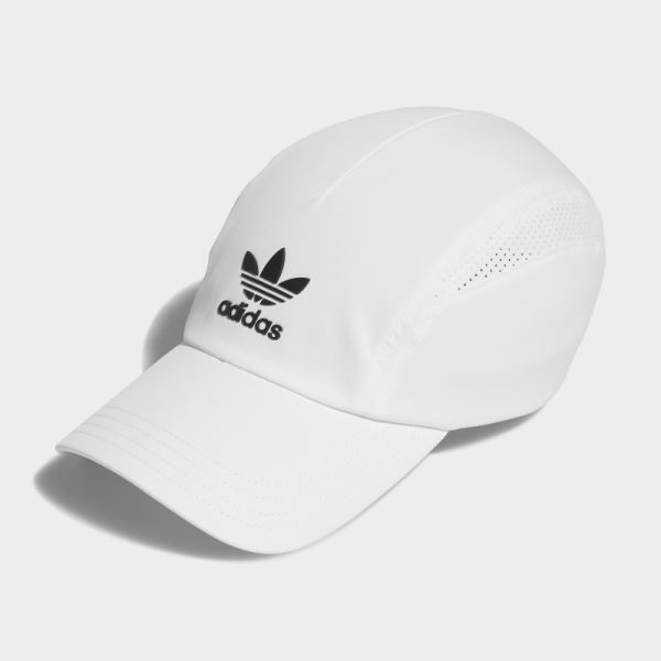 White Adidas Signal Strap-Back Hat