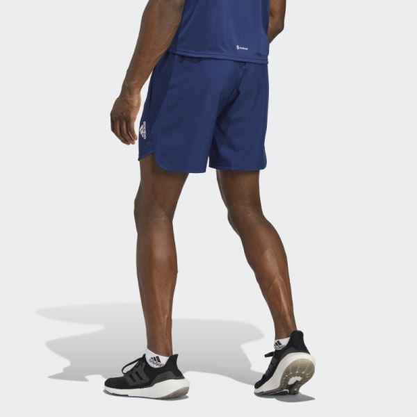 Adidas AEROREADY Designed for Movement Shorts Dark Blue