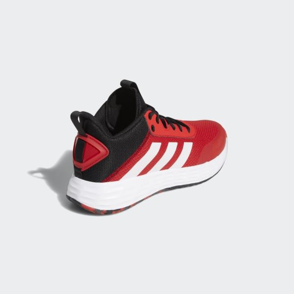 Red Adidas Ownthegame Shoes