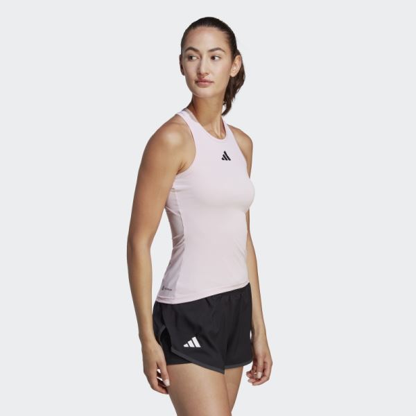 Adidas Pink Club Tennis Tank Top