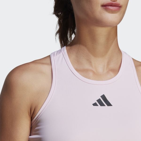 Adidas Pink Club Tennis Tank Top