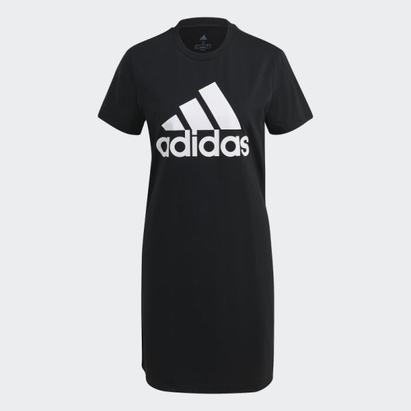 Essentials Logo Dress Black Adidas