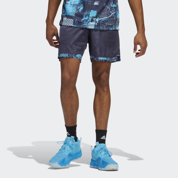 Dame D.O.L.L.A. Shorts Adidas Multicolor