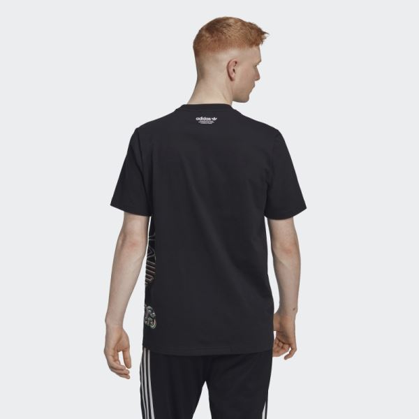 Black Adidas Hyperreal Short Sleeve T-Shirt