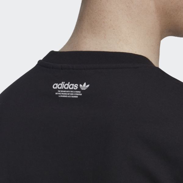 Black Adidas Hyperreal Short Sleeve T-Shirt