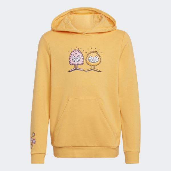 Adidas Originals x Kevin Lyons Hoodie Hazy Orange Hot