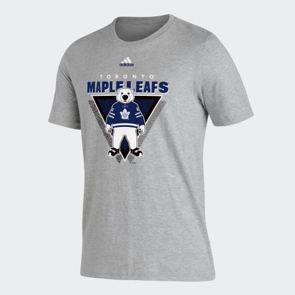 Adidas Maple Leafs Tee Medium Grey