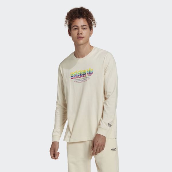 Hyperreal Long Sleeve T-Shirt White Adidas