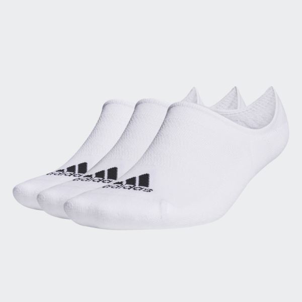 Low-Cut Socks 3 Pairs White Adidas