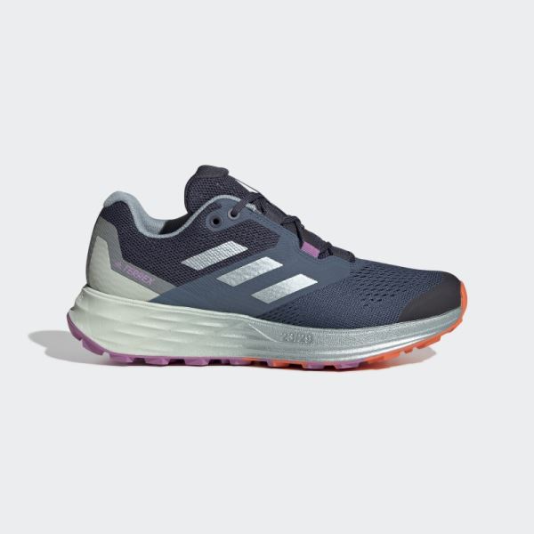 Steel Terrex Two Flow Trail Running Shoes Adidas