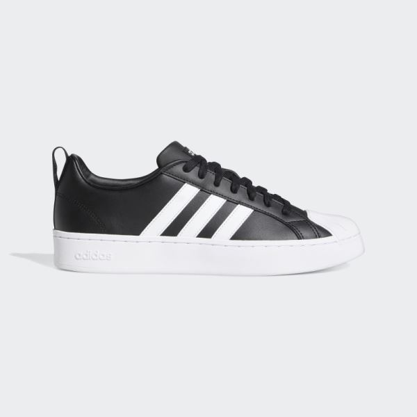 Adidas Black Streetcheck Cloudfoam Court Low Shoes