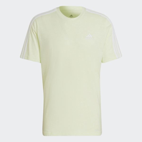 Lime Mel Essentials 3-Stripes T-Shirt Adidas