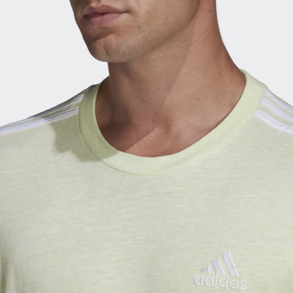 Lime Mel Essentials 3-Stripes T-Shirt Adidas