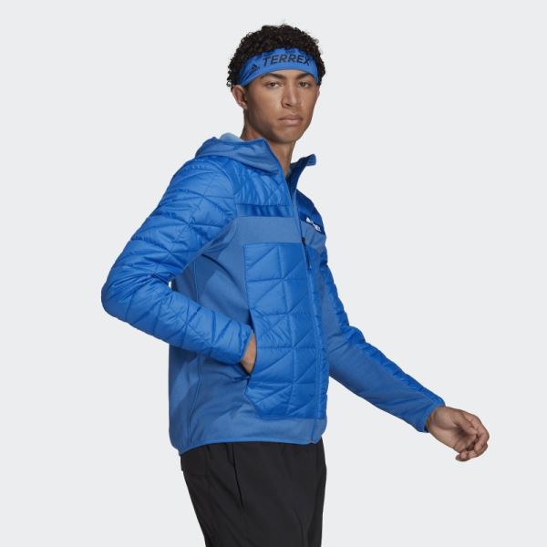 Terrex Multi Hybrid Insulated Jacket Shock Blue Adidas