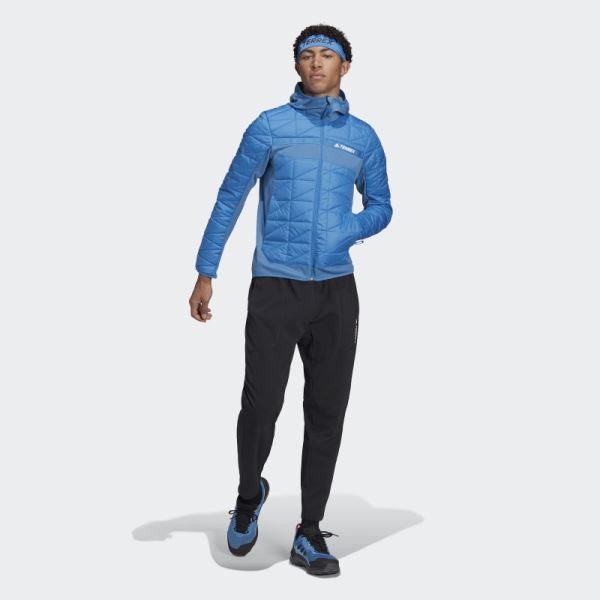 Terrex Multi Hybrid Insulated Jacket Shock Blue Adidas