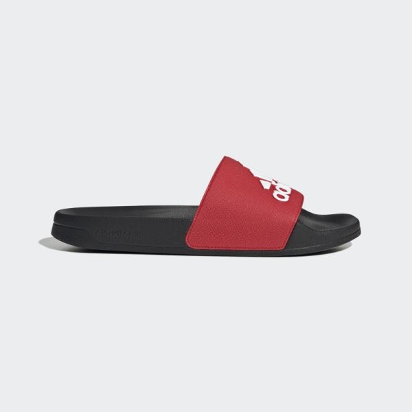 Adilette Shower Slides Adidas Scarlet