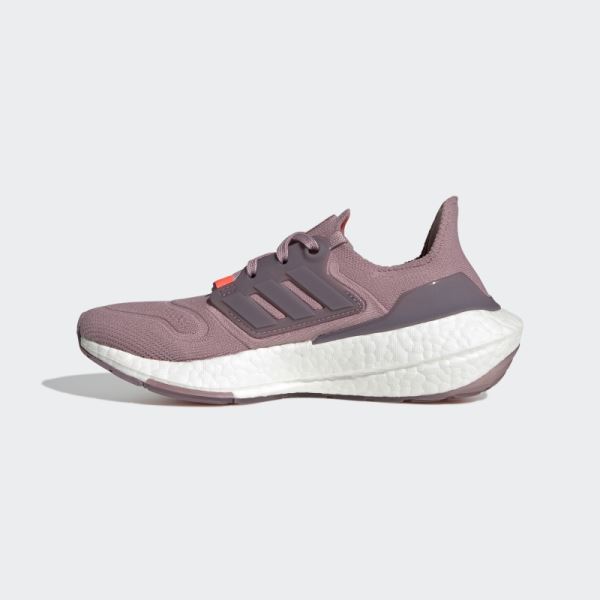 Mauve Adidas Ultraboost 22 Shoes