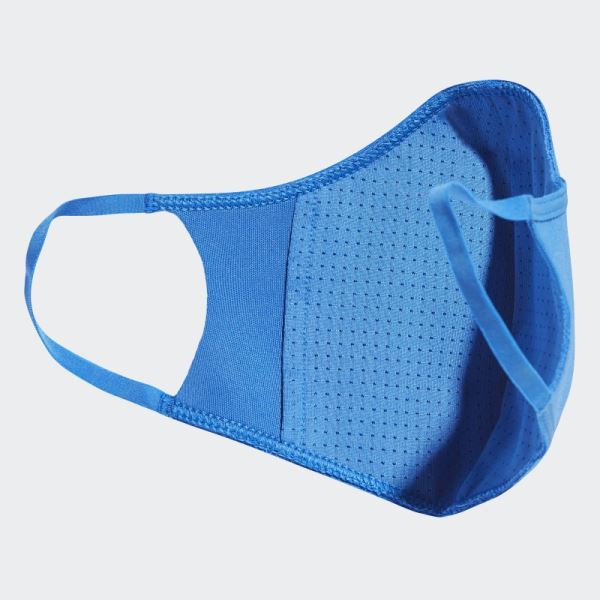 Blue Bird Adidas Face Covers 3-Pack M/L