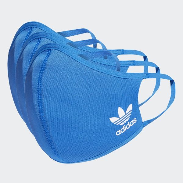 Blue Bird Adidas Face Covers 3-Pack M/L