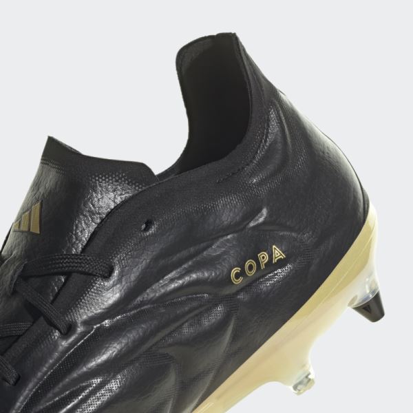 Copa Pure+ Soft Ground Cleats Black Adidas