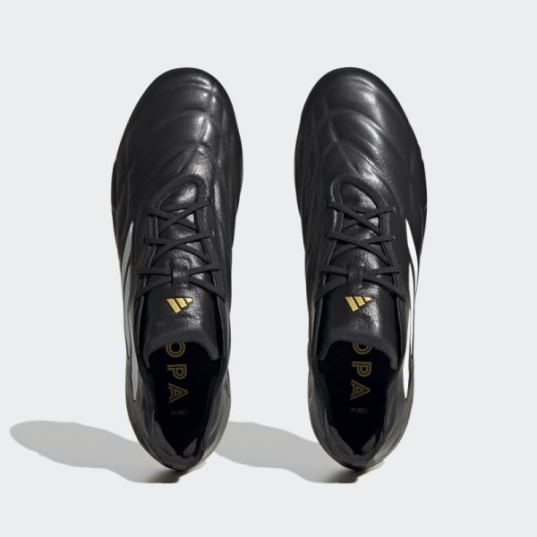 Copa Pure+ Soft Ground Cleats Black Adidas