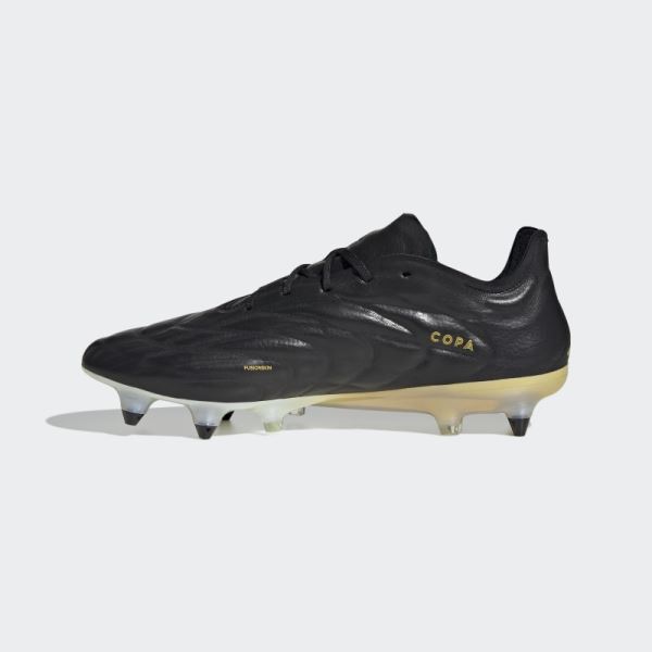 Copa Pure+ Soft Ground Cleats Black Adidas