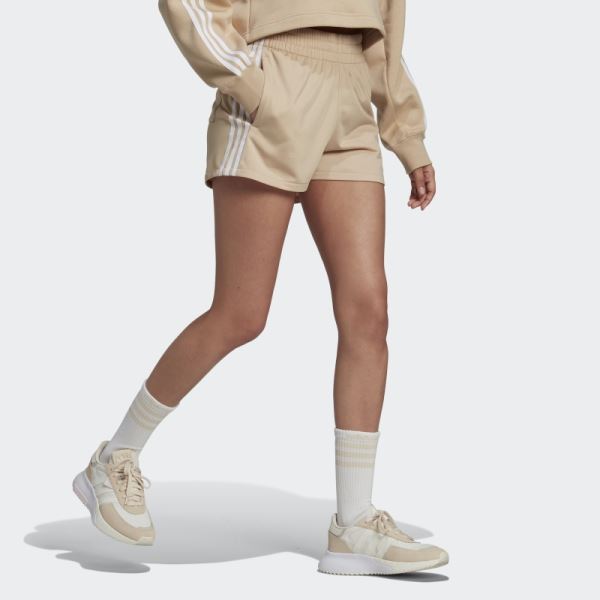 Adidas 3-Stripes Shorts Beige