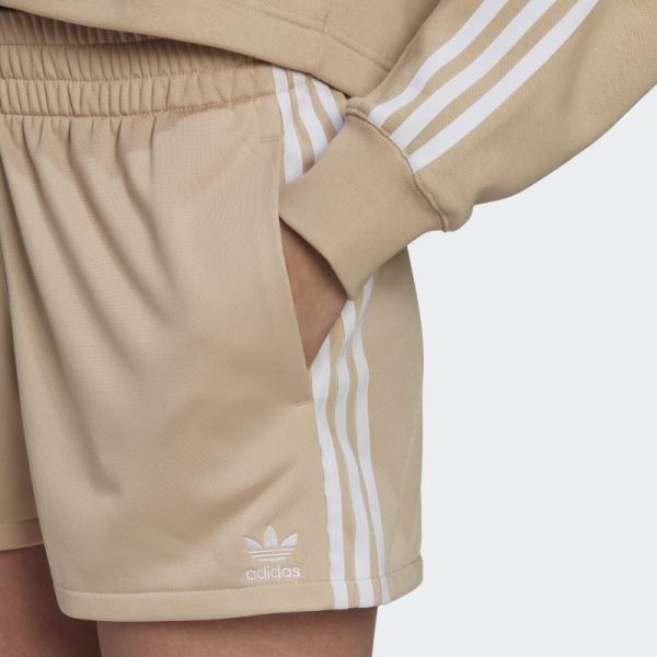 Adidas 3-Stripes Shorts Beige