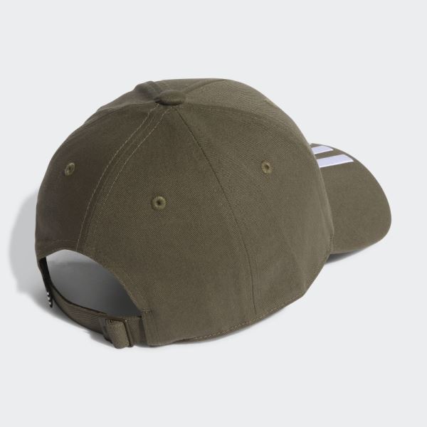 BASEBALL 3-STRIPES TWILL CAP Adidas Olive