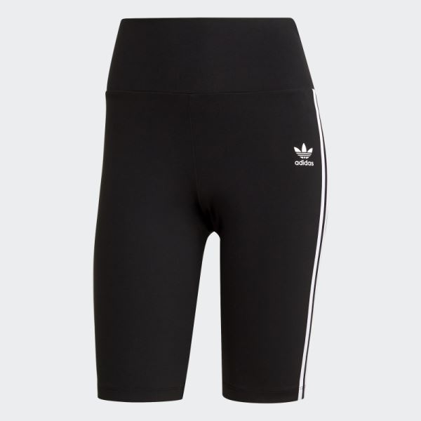 Black Adicolor Classics Primeblue High-Waisted Short Tights Adidas