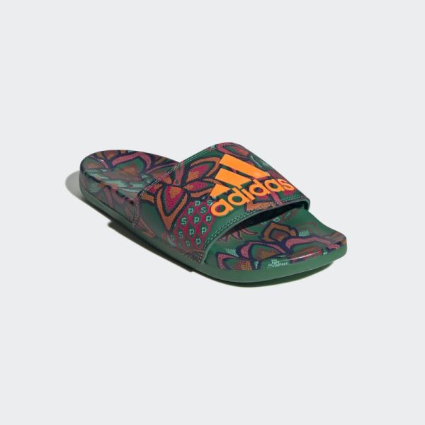 Adilette Comfort Sandals Bold Green Adidas