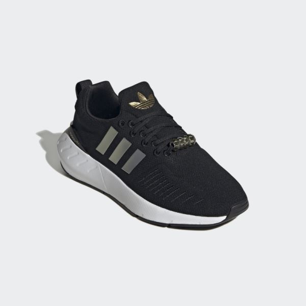 Adidas Swift Run 22 Shoes Gold Metallic