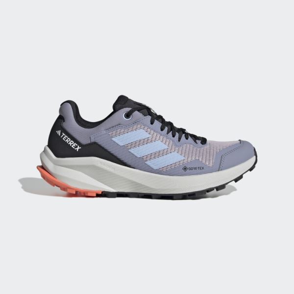 Terrex Trail Rider GORE-TEX Trail Running Shoes Silver Violet Adidas