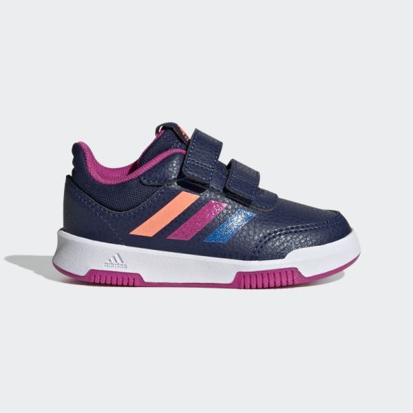 Dark Blue Adidas Tensaur Hook and Loop Shoes Stylish