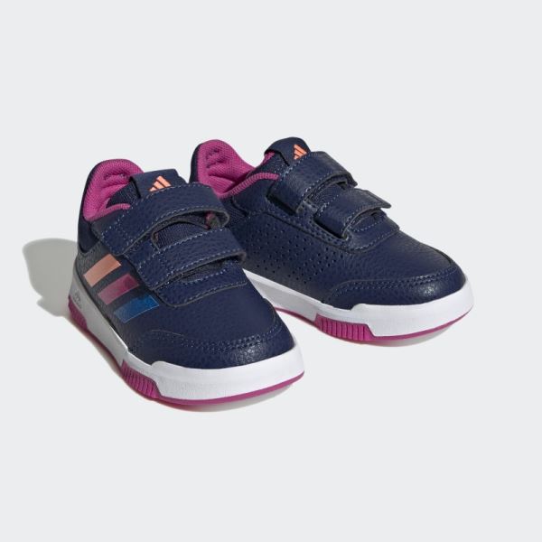 Dark Blue Adidas Tensaur Hook and Loop Shoes Stylish