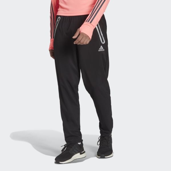 Black Adidas Fast Reflective Joggers