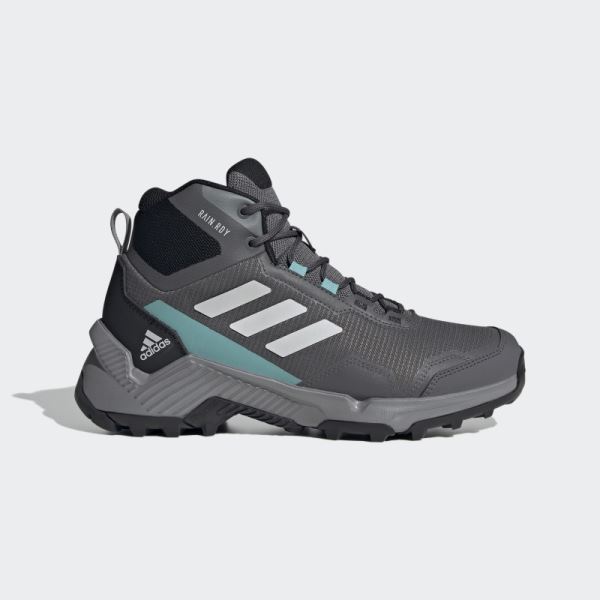 Adidas Grey Eastrail 2.0 Mid RAIN.RDY Hiking Shoes