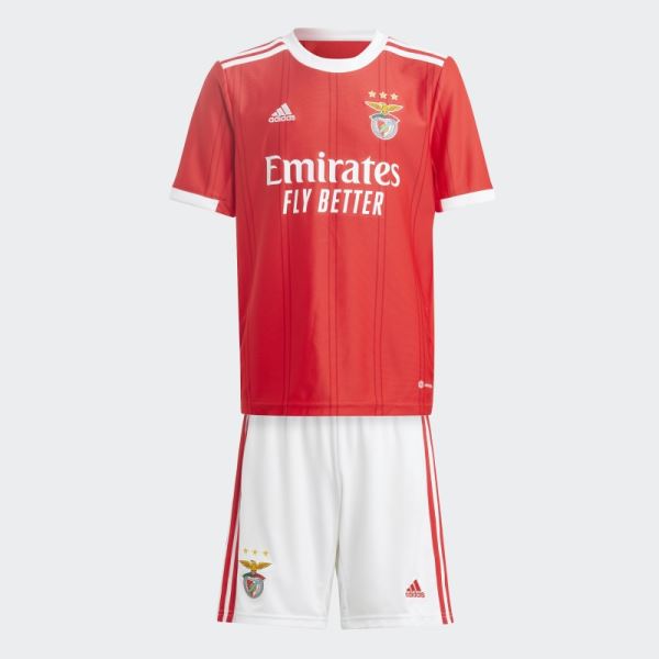 Benfica 22/23 Home Kit Benfica Red Adidas