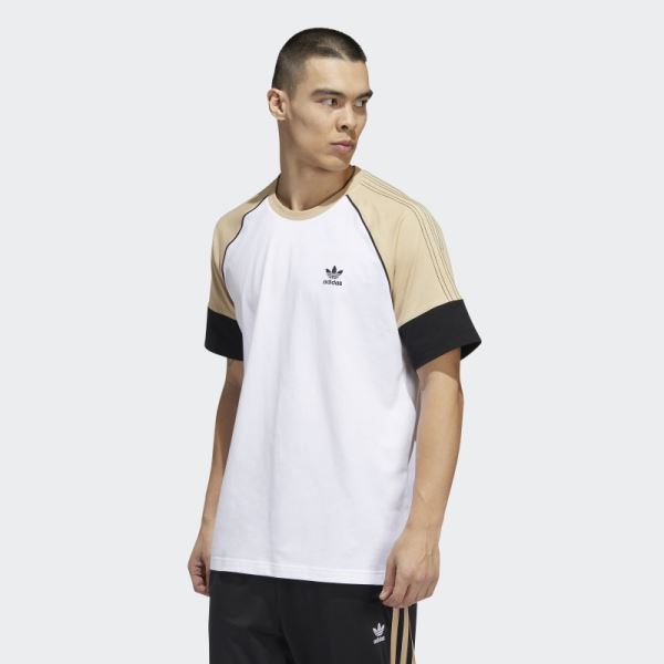 White SST T-Shirt Adidas