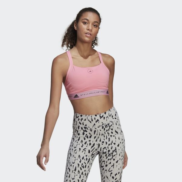 Adidas BY STELLA MCCARTNEY TRUEPURPOSE MEDIUM SUPPORT BRA Pink Fashion